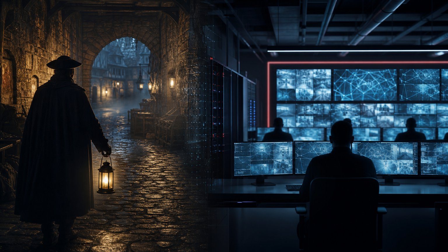 From Night Watchmen to AI Surveillance: A Brief History of Private Security